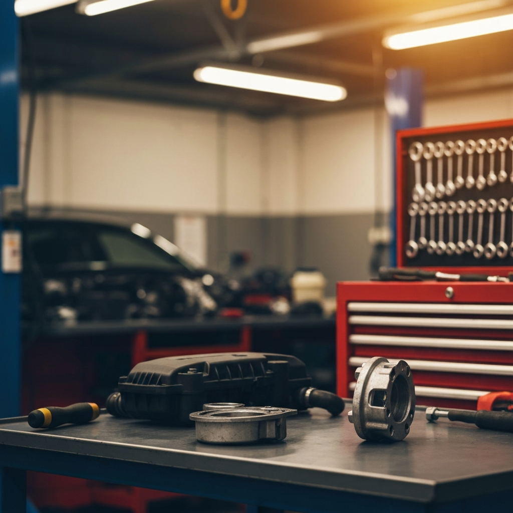 Inside Marty's Downtown Garage showroom